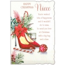XMAS CARDS,Niece 6's Floral Shoes (Was 1.15)