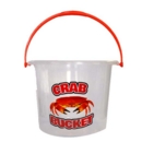 BUCKET,Crab Clear 5 Litre H.183mm W.225mm