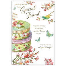 SPECIAL FRIEND CARDS, 6's Floral Cake Tins(Was 1.15)