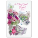 GREETING CARDS,Very Good Friend 6's Floral Garden