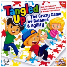TANGLED UP, Jumbo Floor Mat Game, 2+ Players, Age 6+ Bxd.