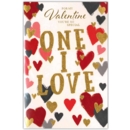 VALENTINE'S CARDS,Open 6's Hearts