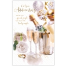 GREETING CARDS,Your Anni.6's Champagne on Ice