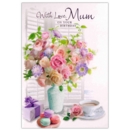 GREETING CARDS,Mum 12's Floral Vase