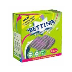 SOAP FILLED PADS,Boxed 12's Plastic Free        B140
