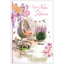 GREETING CARDS,New Home 12's Floral Garden