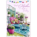 BIRTHDAY CARDS,Mother 12's Floral Garden (Was 0.85)