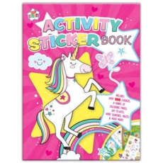 ACTIVITY/STICKER BOOK,Girls (Was 2.69)