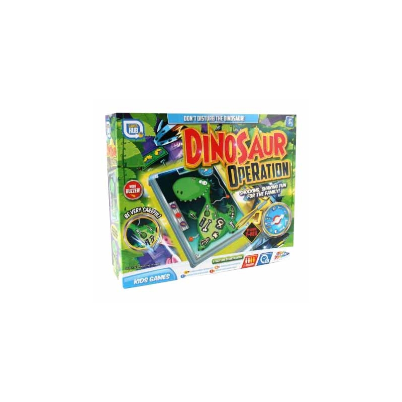 OPERATION DINOSAUR GAME,Age 3+ 2-4 Players,B/op Bxd