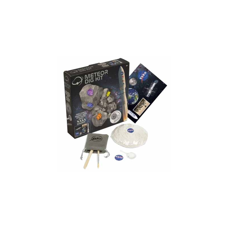 METEOR DIG OUT KIT, Inc Badge & Stickers, NASA (Was 5.99)