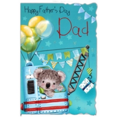 FATHER'S DAY CARDS,Dad 6's Koala & Crane