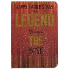 FATHER'S DAY CARDS,Legend 6's Text