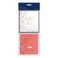 THANK YOU CARD,Twin Pack Designer 8's