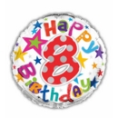 BALLOONS,Age 8 Unisex Helium Foil