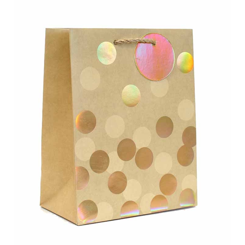 GIFT BAG,Gold Spots (Medium)