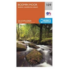 MAP,O/S Bodmin Moor Explorer 2.5in