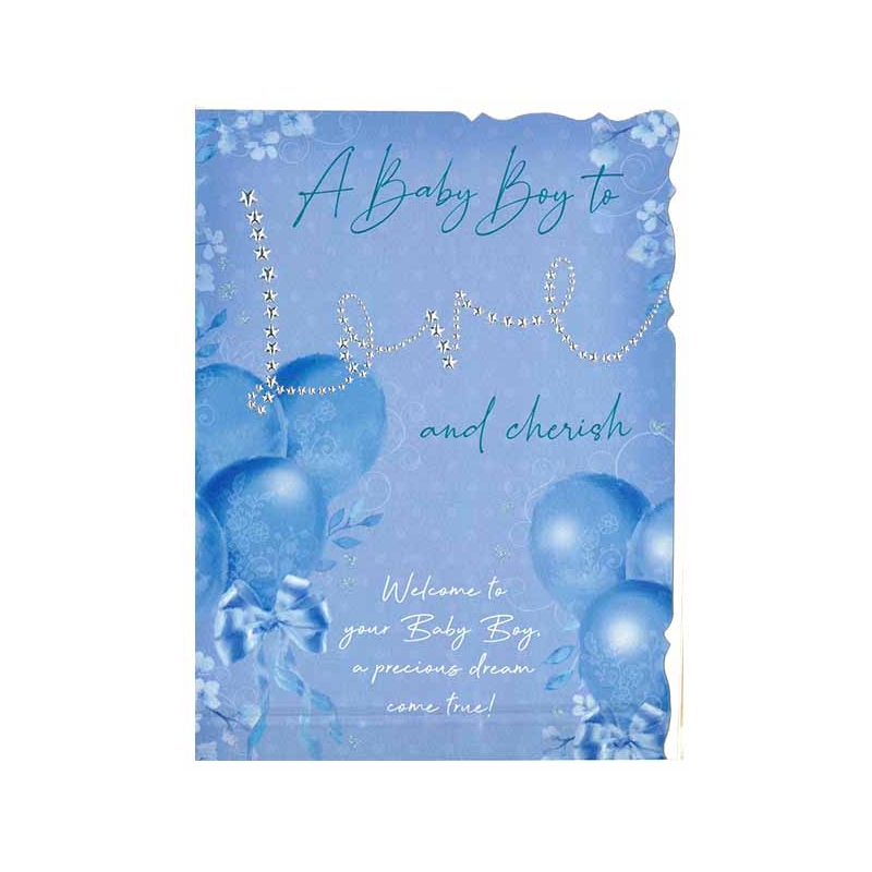 BABY BOY CONGRATS. CARDS,6