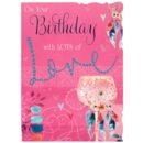 GREETING CARDS,Birthday 6's Dream Catcher (Was 1.30)