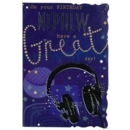 BIRTHDAY CARDS,Nephew 6's Headphones (Was 1.15)