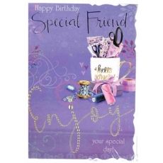 SPECIAL FRIEND CARDS, 6's Haberdashery (Was 1.15)
