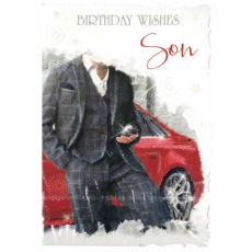 BIRTHDAY CARDS,Son 6's Dressed to Impress