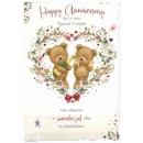 ANNIVERSARY CARDS, Your Teddies & Champagne (Was 1.15)