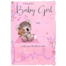GREETING CARDS,Baby Girl 6's Koala & Teddy