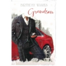 BIRTHDAY CARDS,Grandson 6's Dressed to Impress