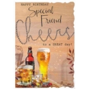 GREETING CARDS,Special Friend 6's Birthday Drinks
