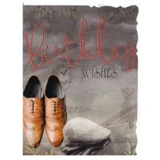 BIRTHDAY CARDS,Husband 6's Male Fashion (Was 1.15)