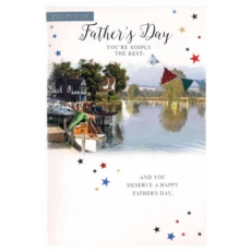 FATHER'S DAY CARDS, 6's Boats (Was £0.87)