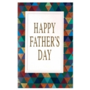 FATHER'S DAY CARDS,Father's Day 6's Geometric Triangles