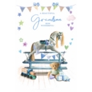 GREETING CARDS,Grandson Congrats.6's Rocking Horse