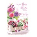 NEW HOME CARDS, 12's Floral Vases (Was 0.89)