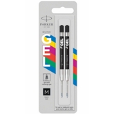 BALL PEN REFILLS,Gel Black Med 2
