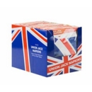 NAPKINS UNION JACK FLAG Design 33cm 3ply 20's CDU