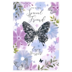 SPECIAL FRIEND CARDS, 12's Butterflies (Was 0.89)