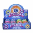 EYE BALL,Light Up Hi Bounce 6 Assorted Colours CDU