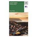 MAP,O/S Road Map 4 - Northern England