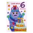 GREETING CARDS,Age 6 Male 12's Dinosaur / Monster