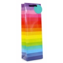 GIFT BAG, Rainbow Stripe (Bottle)