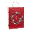 GIFT BAG,Festive Foraging (Large) 100% Recylcable