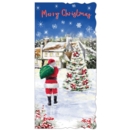 BOXED CARDS,Premium,Santa's Visit Slim 10's (Was 5.99)