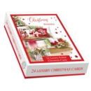 BOXED CARDS,Luxury,Cosy Christmas 24's (Was 3.99)
