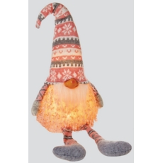 GONK,LED Sitting with Long Legs 50cm (Was 14.99)