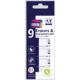 PENCIL SHARPENER & ERASER, H/pk (Was 1.35)