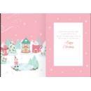 XMAS CARDS,Open 6's Iceskating Elf