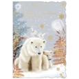 XMAS CARDS,Open 6's Polar Bears (Was 1.15)