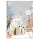 XMAS CARDS,Open 6's Polar Bears (Was 1.15)