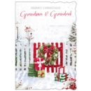 XMAS CARDS,Grandma & Grandad 6's Garden Gate